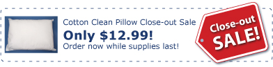 Cotton Clean Allergen Barrier Pillows