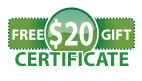 Receive a $20 Gift Certificate with your Blueair purchase