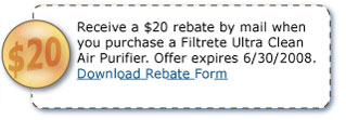3M Filtrete Air Purifier Rebate Form