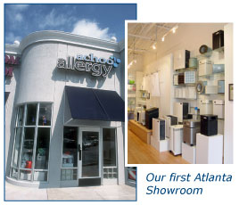achoo ALLERGY air purifiers showroom atlanta, ga