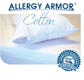 Allergy Armor� AllerSoft Cotton Blend Allergy Relief Bedding Package