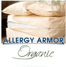 Allergy Armor Organic Dust Mite Pillow Cover