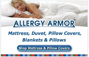 Allergy Armor Allergy Bedding - Mattress and Pillow Covers