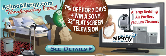 Holiday giveaway! 7% off for 7 days and Enter to Win a Flat Screen TV!