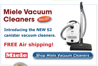 Miele Vacuum Cleaners - Free Air Shipping