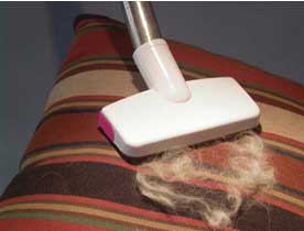 Lint Brush Vacuum Attachment