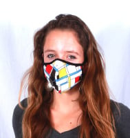 New Allergy Mask - Vogmask Mondrian