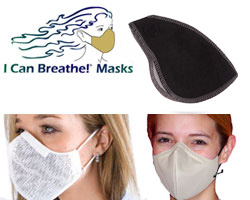 Honeycomb Mask with Carbon Filter