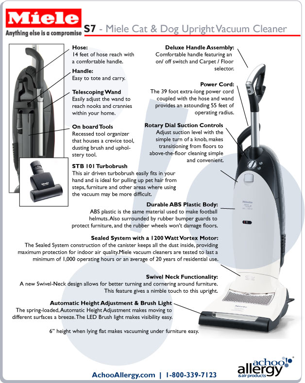 Miele S7 Upright Vacuums><br>
			<a href=