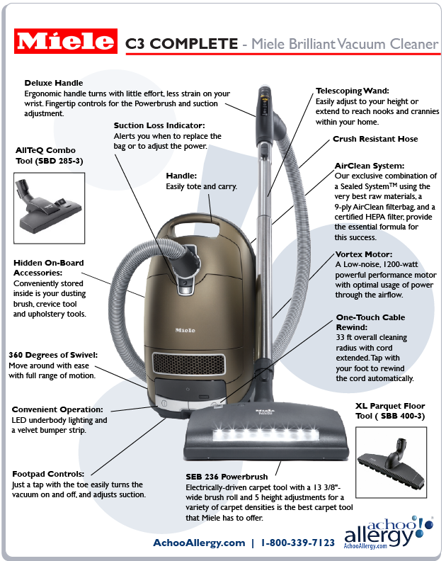 Miele UniQ Vacuum Cleaner Details