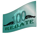 $100 Cash Rebate