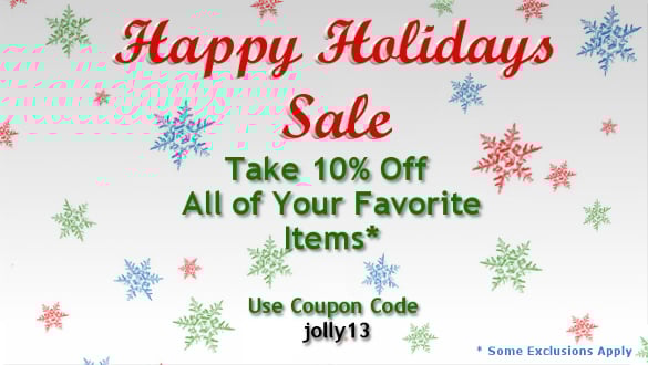Take 10% Off Every Order