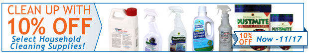 10% Off Cleaning Supplies at AchooAllergy.com