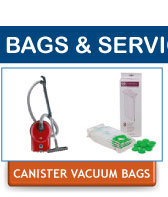 SEBO Replacement Vacuum Bags and Service Boxes