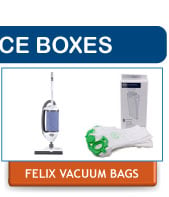 SEBO Replacement Vacuum Bags and Service Boxes