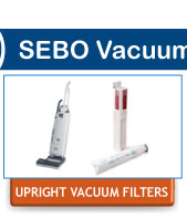 SEBO Replacement Vacuum Bags and Service Boxes