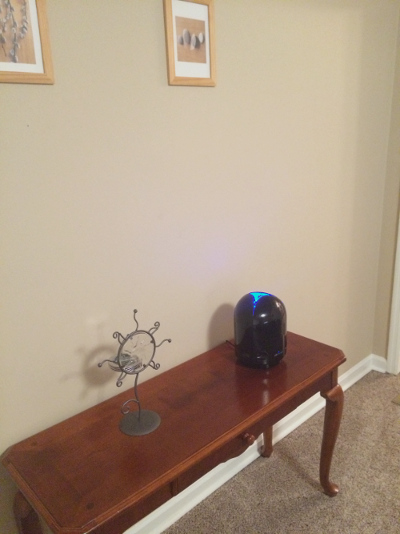 Testing One of the Airfree Air Sanitizers In Home