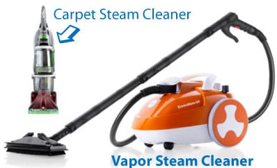 Vapor Steam Cleaners Are NOT 'Carpet Steam Cleaners'