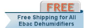 Ebac CD85 Dehumidifier Ships for Free!