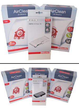Miele Vacuum Annual FilterBag Kits