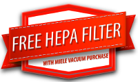 Less Than A Week Left to Get a FREE HEPA Filter w/ Every Miele Vacuum Cleaner Purchase