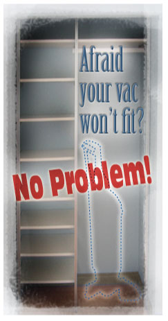 Make Room for New Space-Saving Vacuum Cleaners