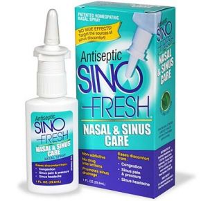 SinoFresh Antiseptic Nasal Spray Mist 1-oz. Bottle