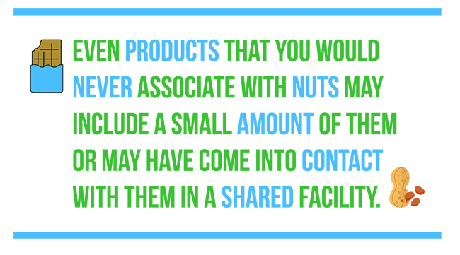 Nut allergy quote