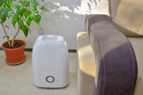 portable dehumidifier living room